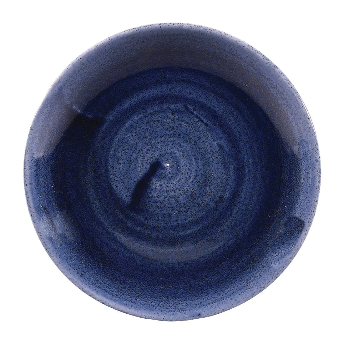 Churchill Stonecast Patina Coupe Plates Cobalt 165mm (12 Pack) - Image 1