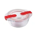 Pyrex Cook and Heat Round Dish with Lid 350ml - Image 1