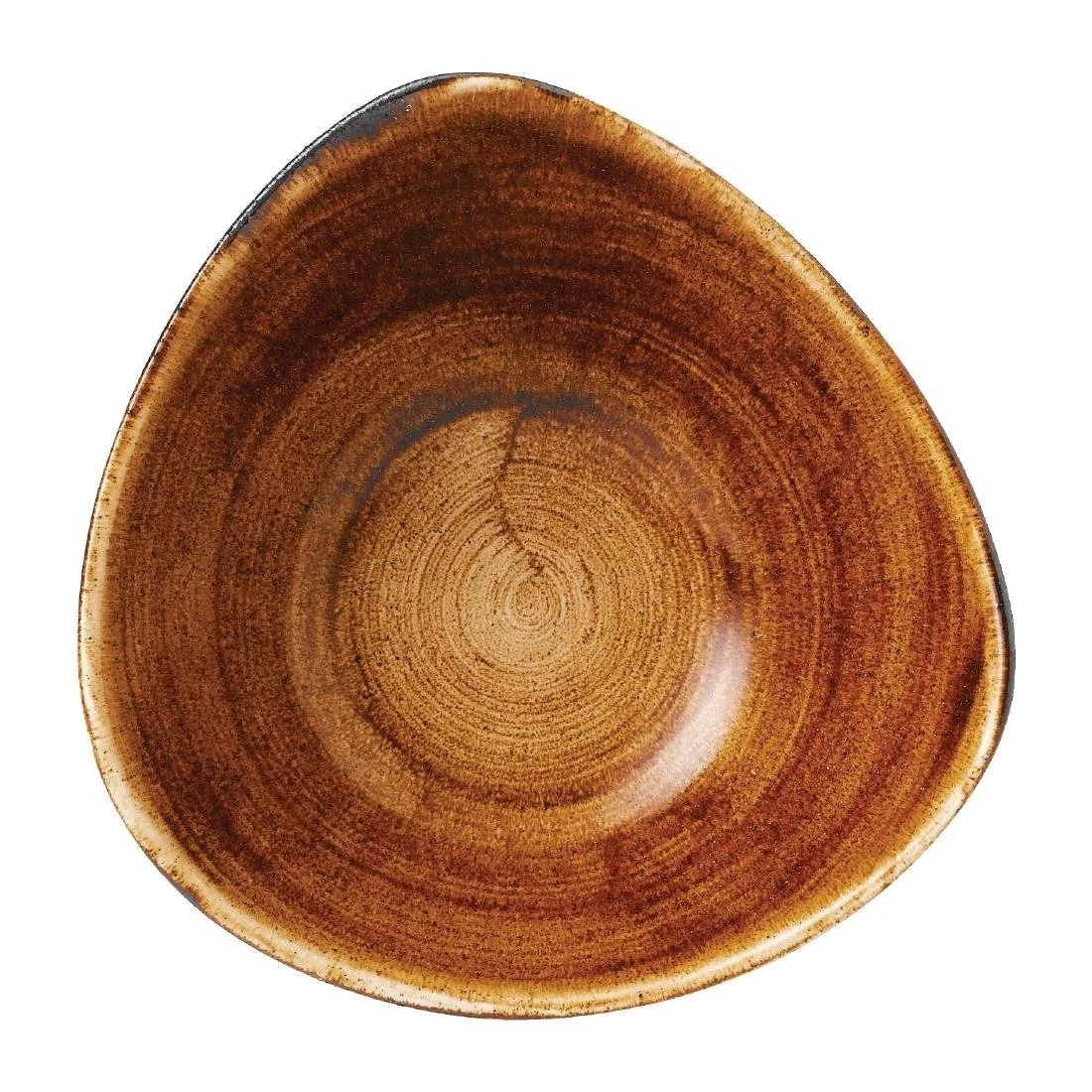 Churchill Stonecast Patina Lotus Bowls Vintage Copper 178mm (12 Pack) - Image 2
