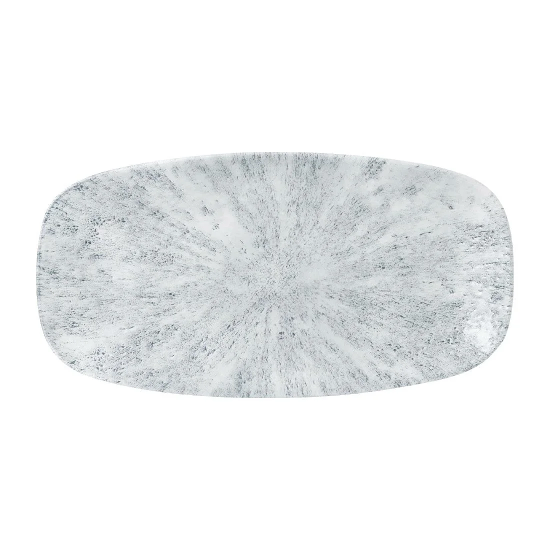Churchill Stone Pearl Grey Chefs Oblong Plates 13 7/8X7 3/8" (6 Pack) (Direct)
