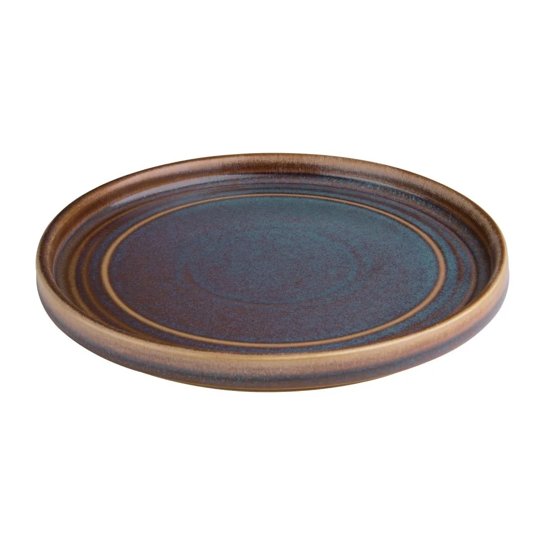 Olympia Cavolo Flat Round Plates Iridescent 180mm (6 Pack) - Image 7