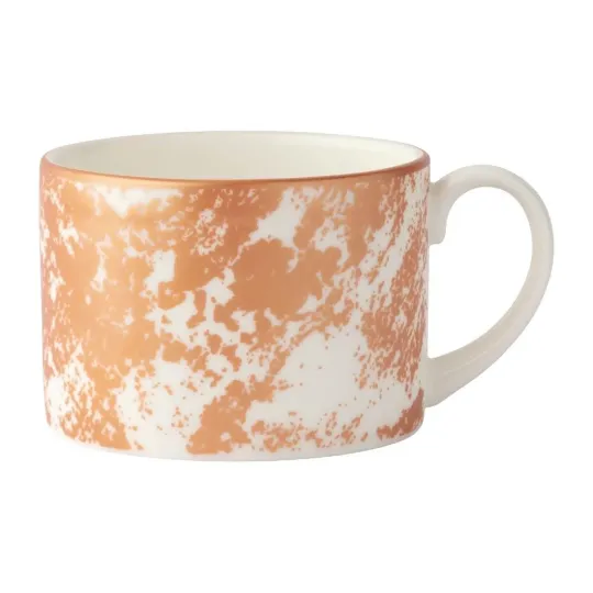 Royal Crown Derby Crushed Velvet Copper Charnwood Cups 220ml (6 Pack)