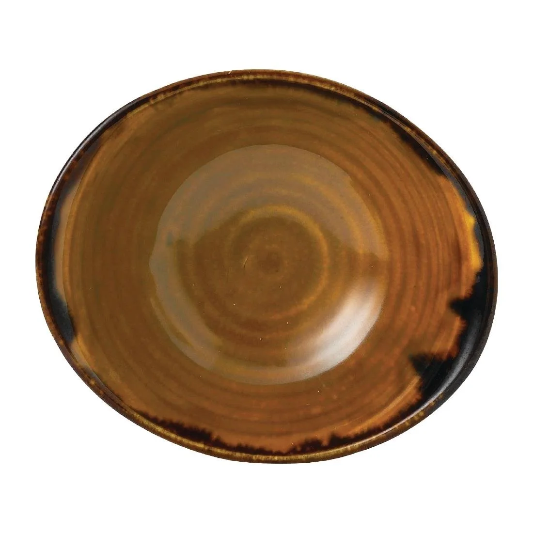 Dudson Harvest Deep Bowls Brown 174mm (6 Pack)