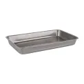 APS Vintage Stainless Steel Serving Tray 255(L)x160(W))mm - Image 1