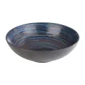 APS Loops Blue Melamine Deep Bowl 290mm - Image 1