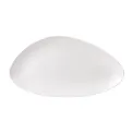 Isla White Chefs' Triangle Plates 13 3/4 x 7 3/8 " (6 Pack) - Image 1