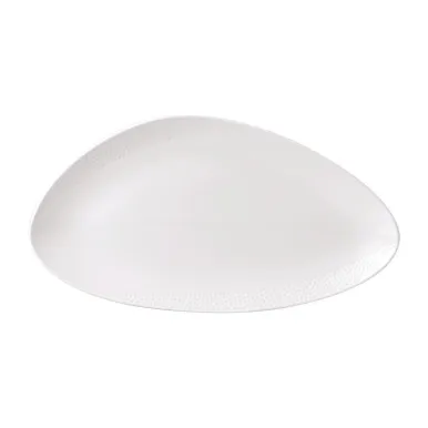Isla White Chefs' Triangle Plates 13 3/4 x 7 3/8 " (6 Pack)