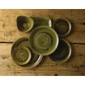 Stonecast Plume Olive Chefs' Oblong Plates No. 4 13 7/8 x 7 3/8 " (6 Pack) - Image 2
