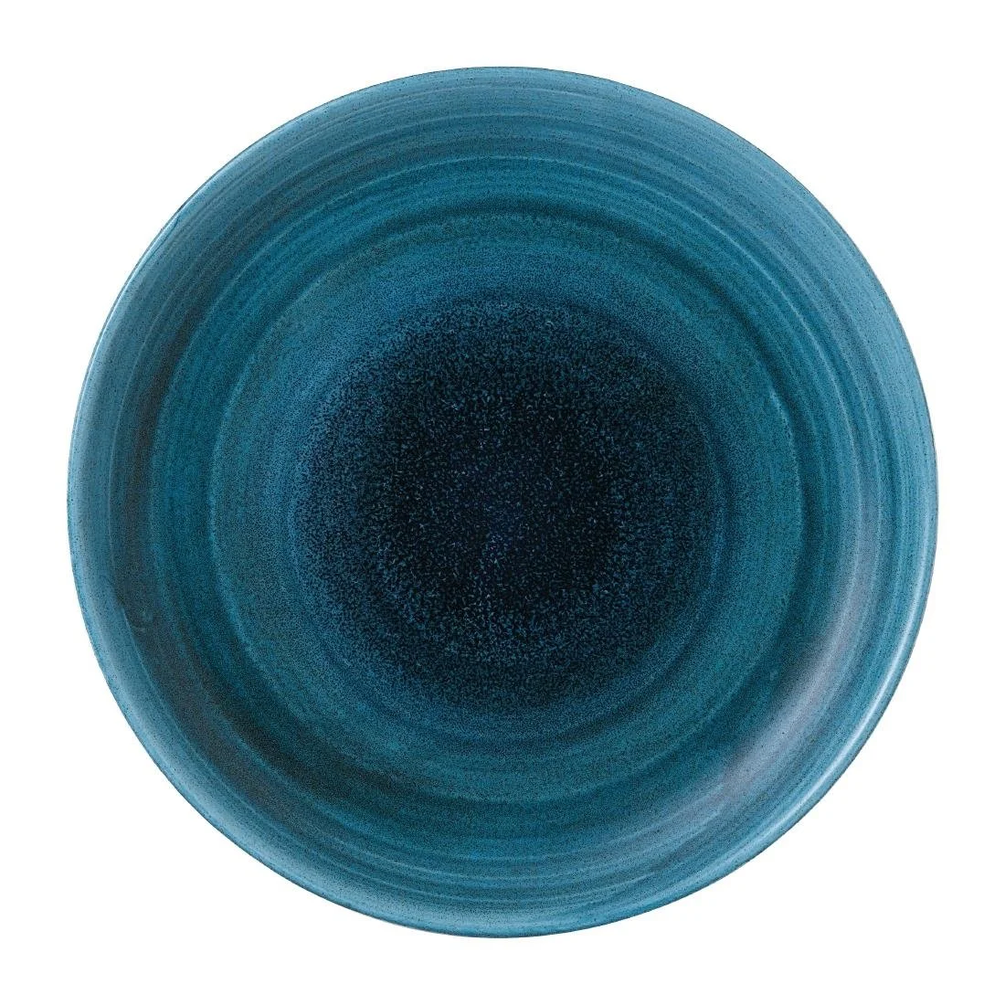 Churchill Stonecast Aqueous Lagoon Coupe Plates 260mm (12 Pack)
