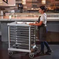 Cambro 2/1 Gastronorm Trolley 18 Tray Capacity Short - Image 2