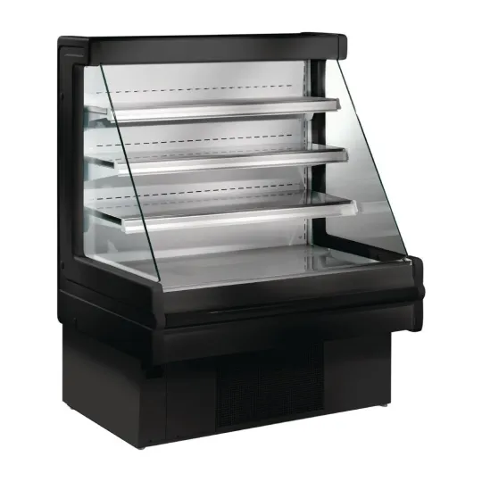 Zoin Mandy Low Profile Multi Deck Display Fridge Black