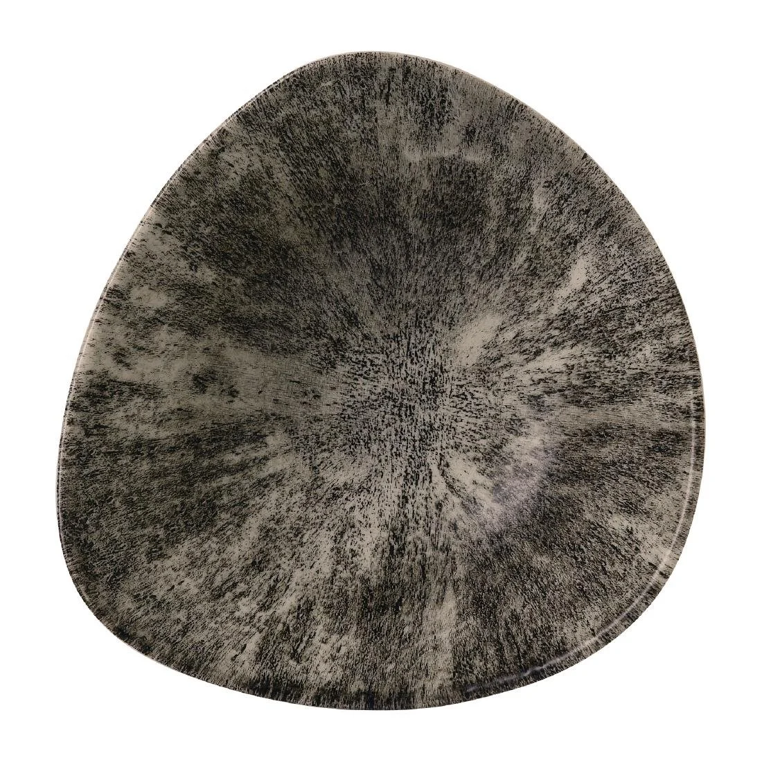 Churchill Stone Lotus Bowls Quartz Black 185mm (12 Pack) - Image 1