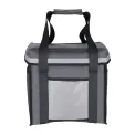 Vogue Insulated Top Loading Delivery Bag Grey 330x230x330mm - Image 2