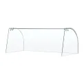 Curved Glass Sneeze Guard Assembly - Image 2