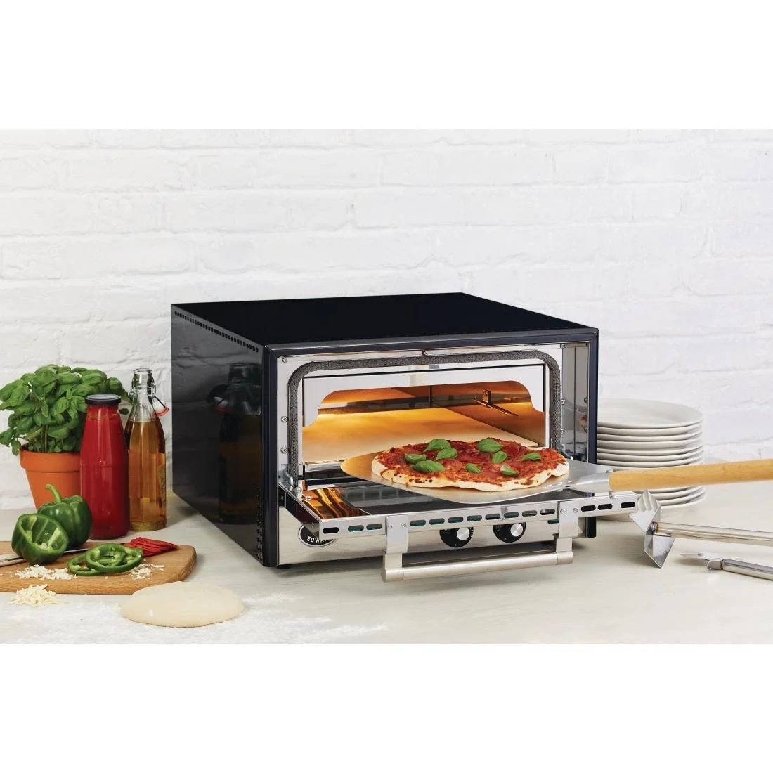 King Edward Colore Pizza Oven Black - Image 3