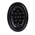 Wham Enamel Oval Roaster Black 240x333mm - Image 2