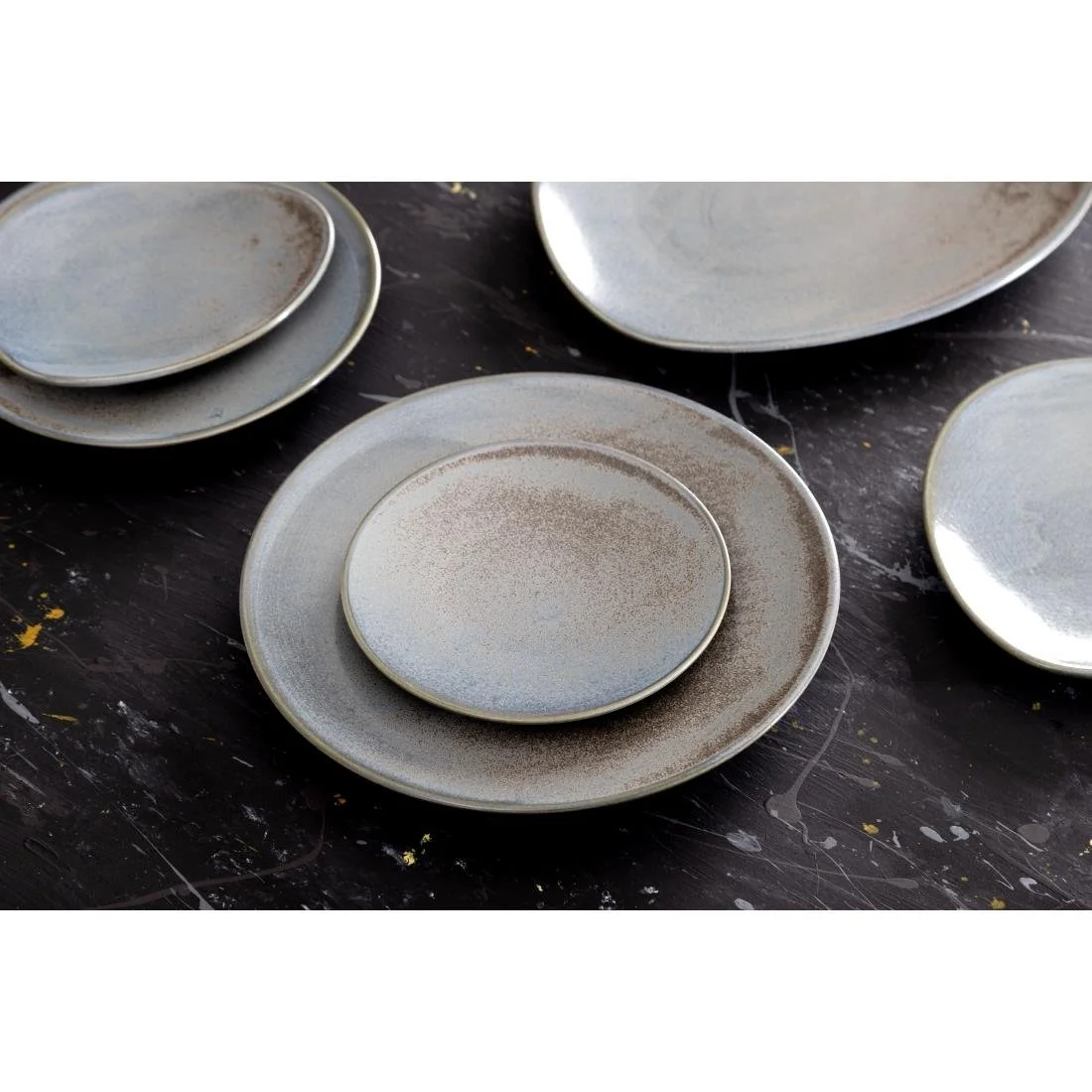 Olympia Ember Triangle Plates Blue 308mm (4 Pack) - Image 14
