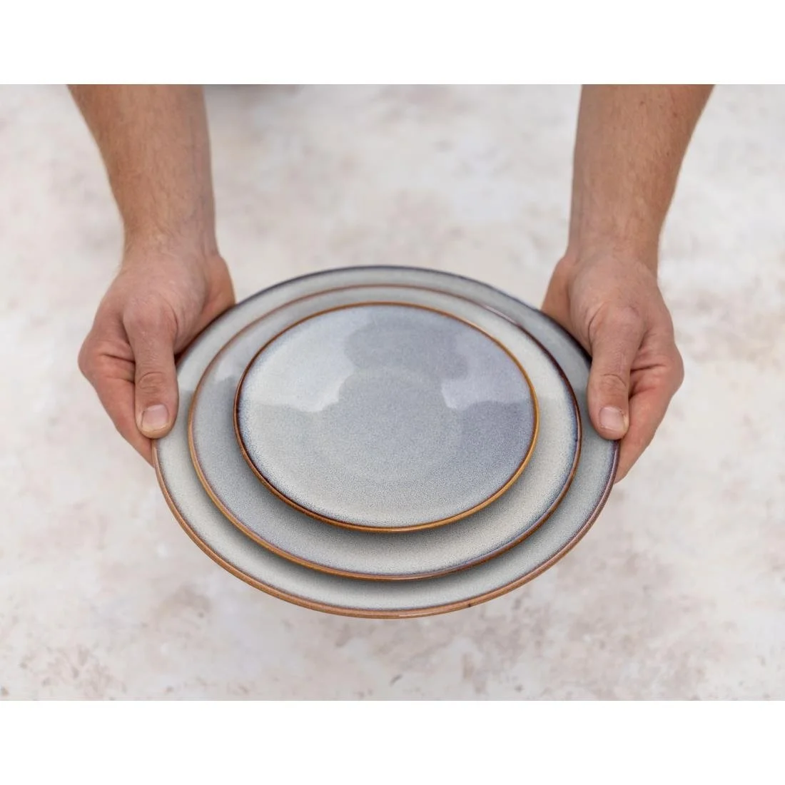 Olympia Drift Plain Coupe Plates 280mm (4 Pack) - Image 6