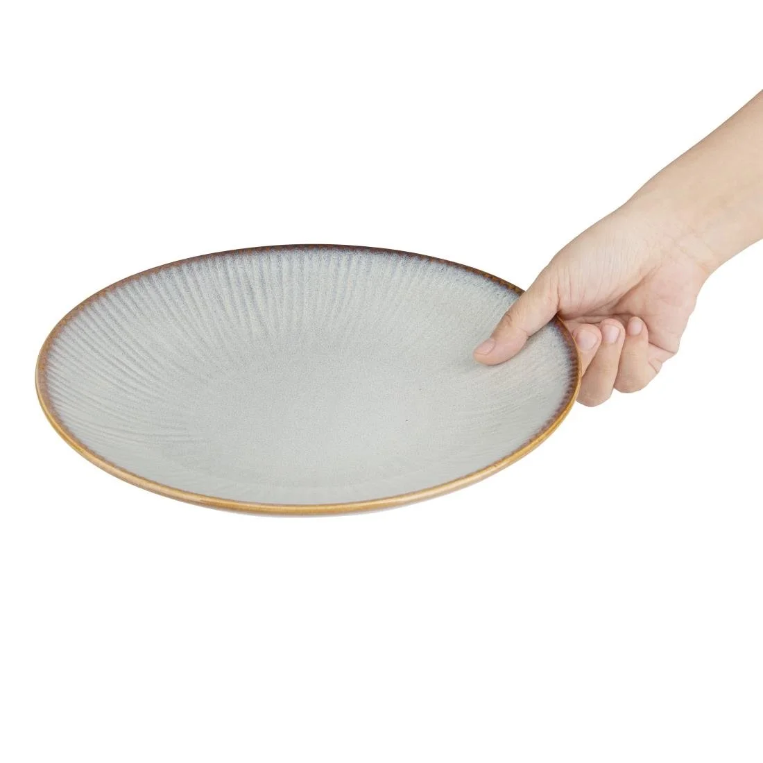 Olympia Drift Embossed Coupe Low Bowls 260mm (4 Pack) - Image 13