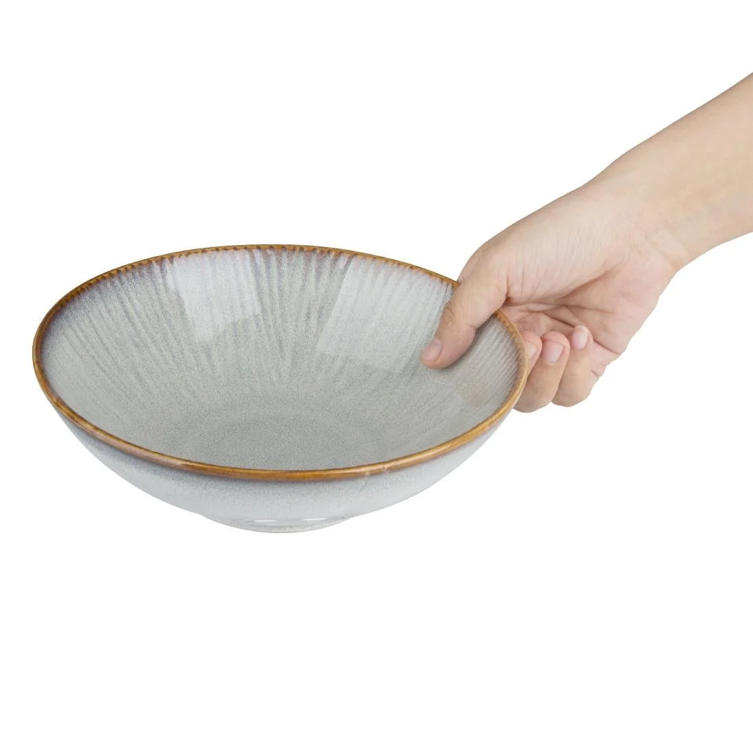 Olympia Drift Embossed Coupe Bowls 205mm (4 Pack) - Image 13