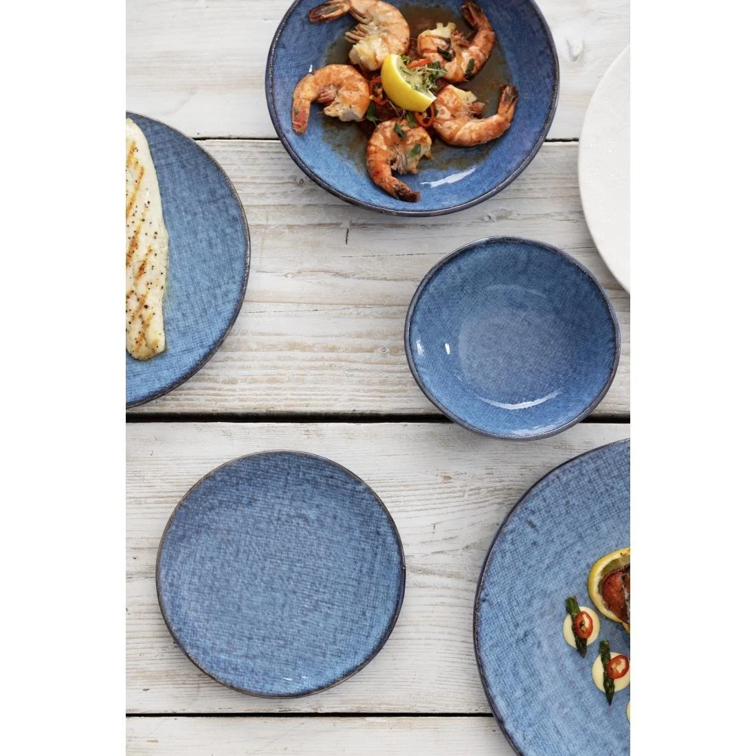 Olympia Denim Coupe Bowls Blue 160mm (6 Pack) - Image 2