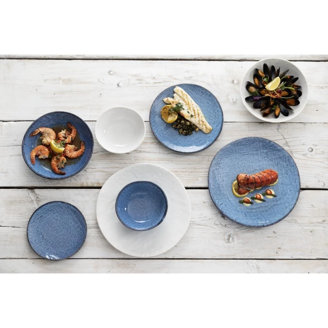 Olympia Denim Coupe Bowls White 160mm (6 Pack) - Image 2