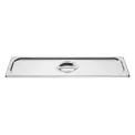 Vogue Stainless Steel Gastronorm 2/4 Lid - Image 2