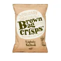Brown Bag Crisps Lightly Salted 40g (20 Pack) - Image 1