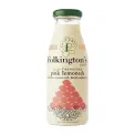 Folkington's Juices Pink Lemonade Glass Bottle 250ml (12 Pack) - Image 1