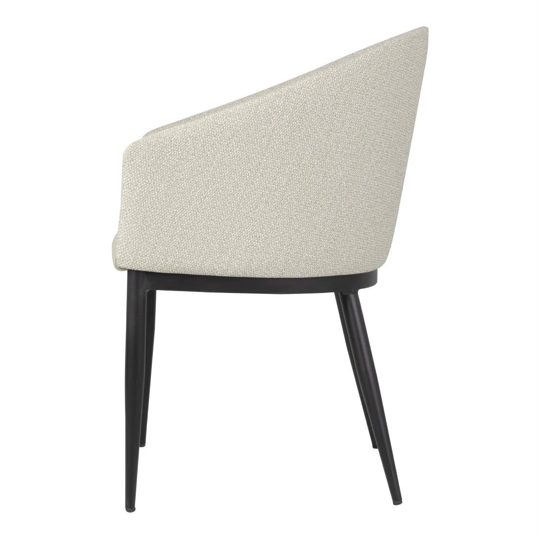 Bolero Sloane Interior Dining Chairs - Neutral Mix (2 Pack) - Image 4