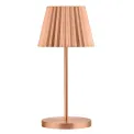 Utopia Dominica LED Cordless Table Lamp 260mm Brushed Copper (6 Pack) - Image 1