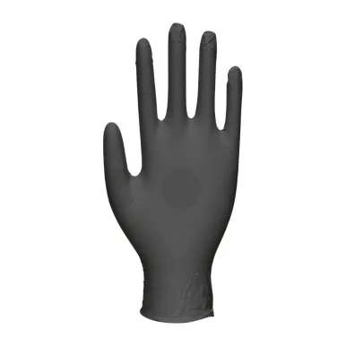 Biotouch Single Use Glove Black Nitrile Powder Free