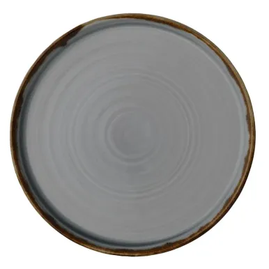 Dudson Harvest Walled Plates Grey 210mm (6 Pack)