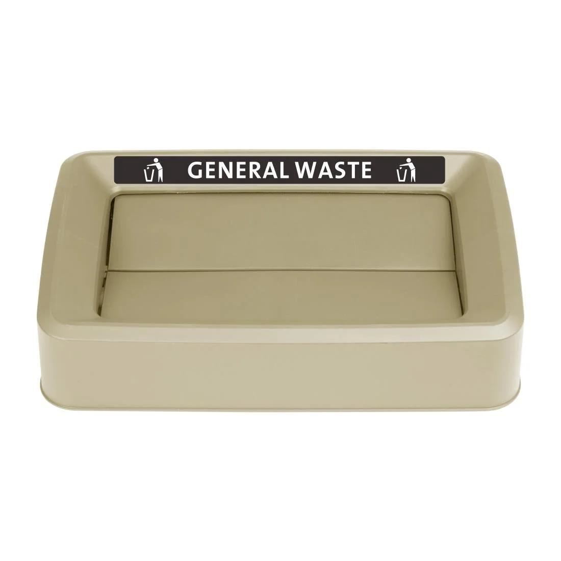 Jantex Slim Bin Lid General Waste Label - Image 2
