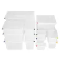 Hygiplas Click Polypropylene 1/2 Gastronorm Tray 100mm (4 Pack) - Image 5