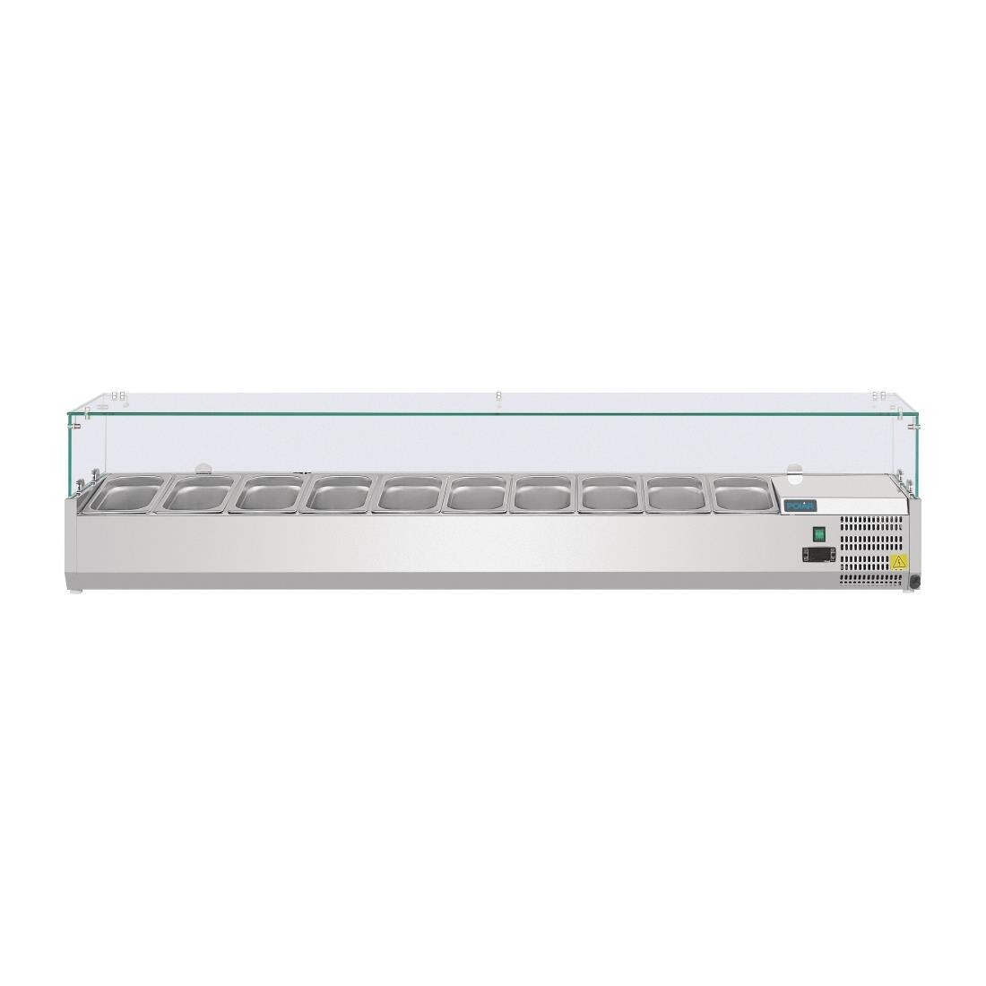 Polar Refrigerated Countertop Servery Prep Unit 10x 1/4GN
