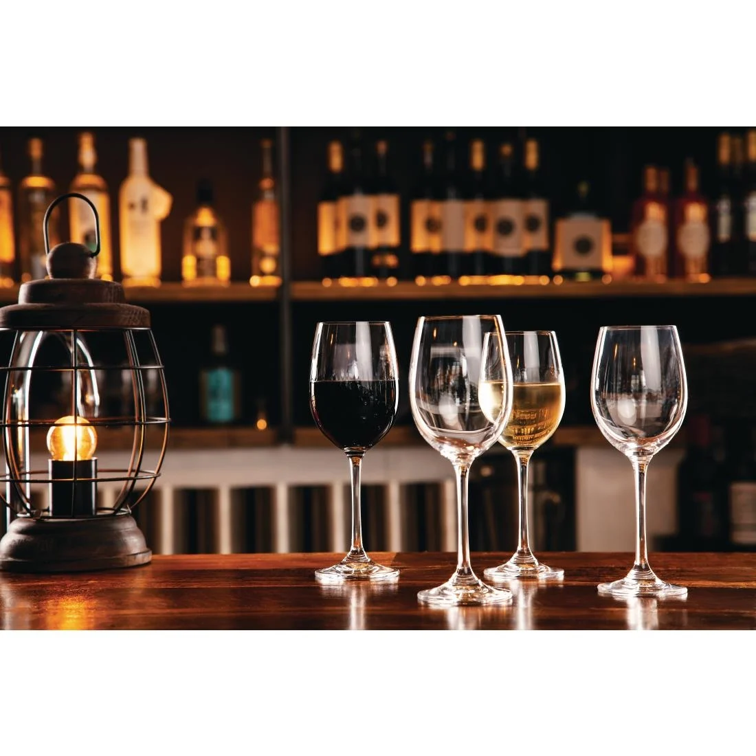 Olympia Modale Crystal Wine Glasses 395ml