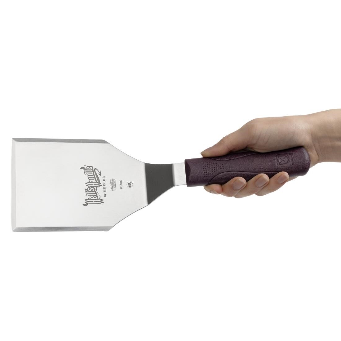 Mercer Culinary Hells Handle Heat Resistant Heavy Duty Turner Large