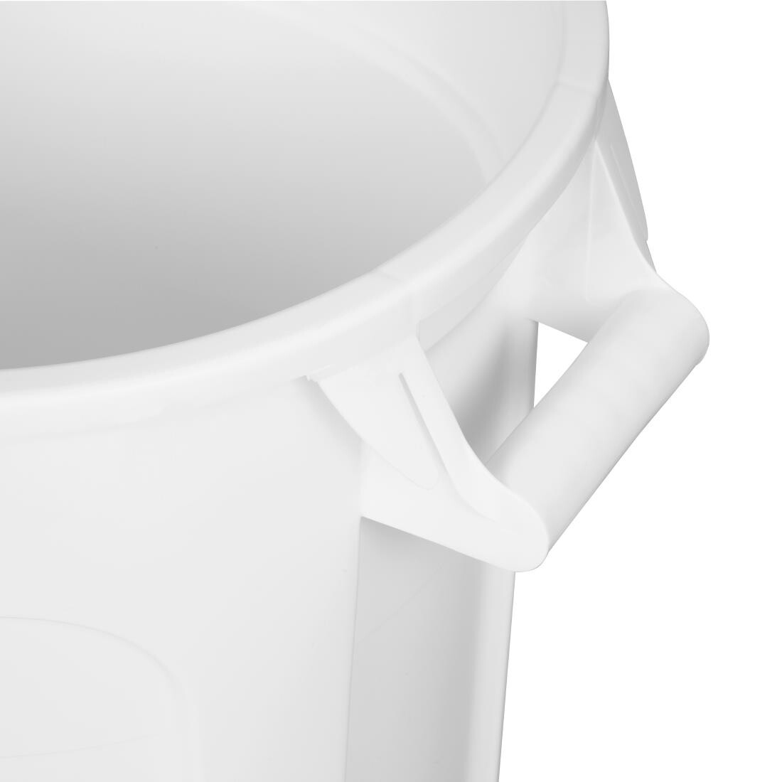 Vogue White Round Container Bin 76Ltr