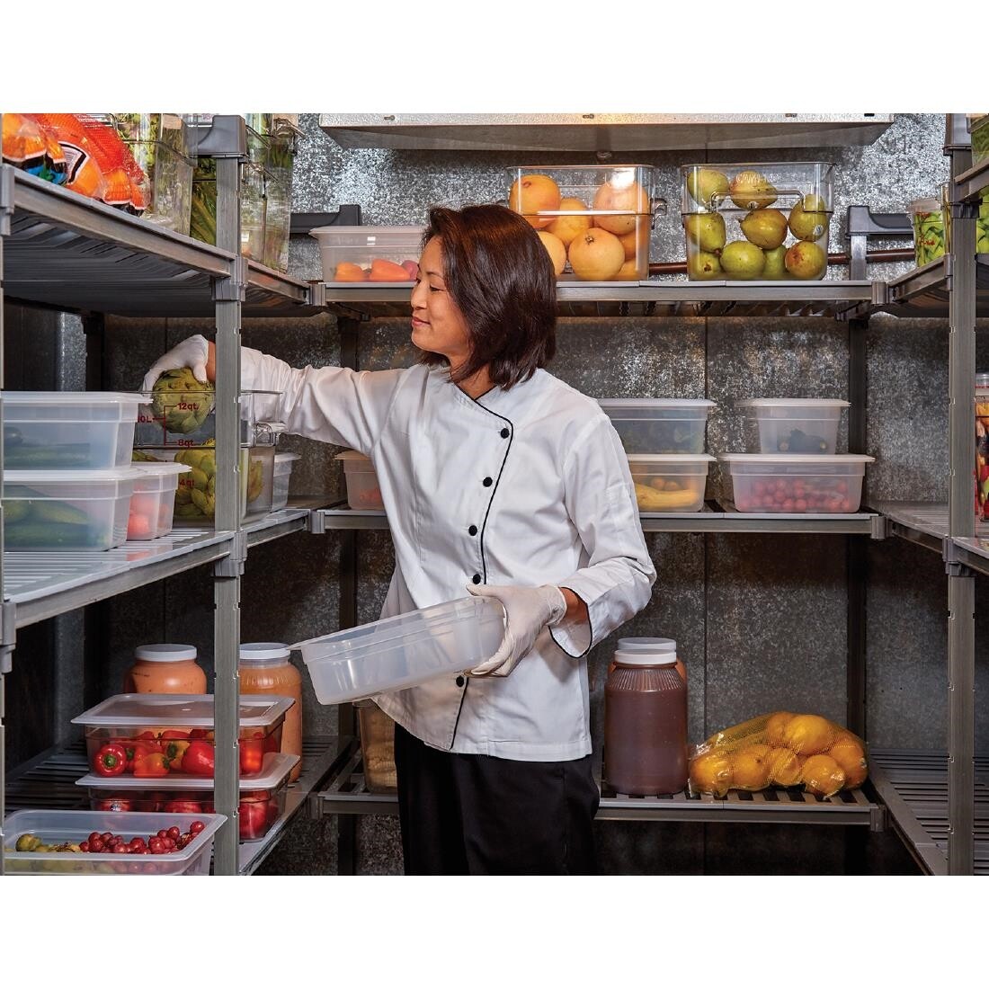 Cambro Camshelving Basics Vented 4 Shelf Unit 910mm