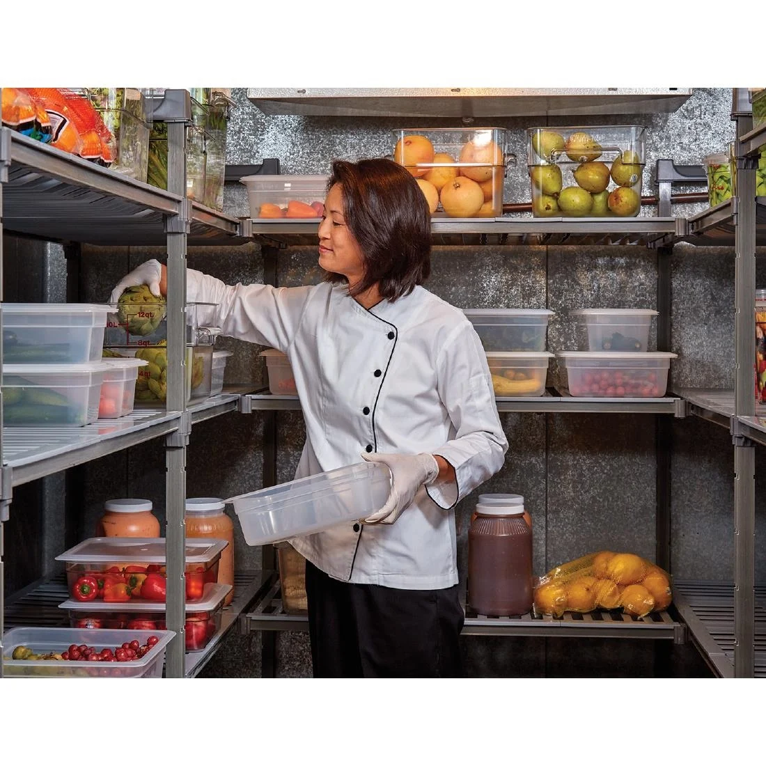 Cambro Camshelving Basics Vented 4 Shelf Unit 1530mm