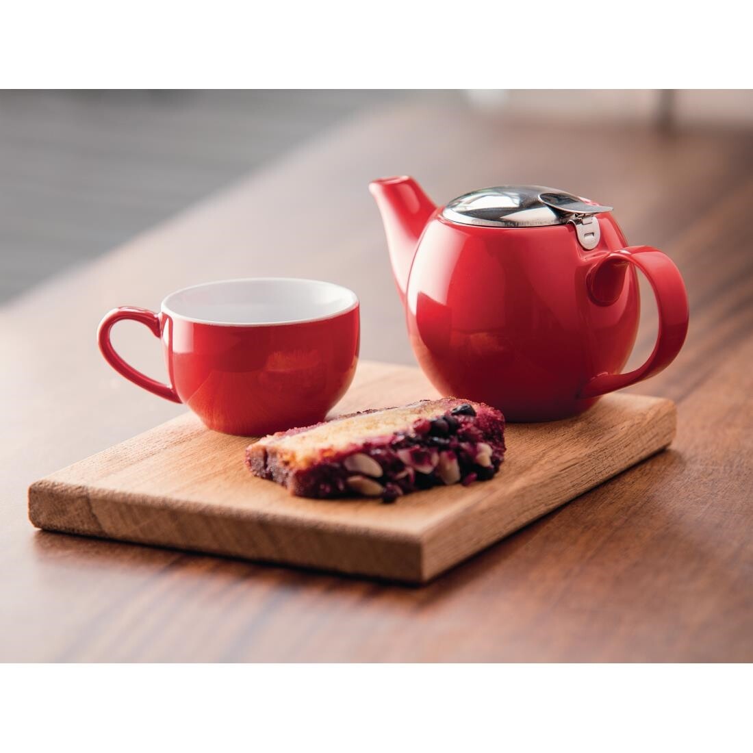 Olympia Cafe Coffee Cups Red 228ml