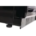 Polar Back Bar Cooler with Hinged Doors in Black 330Ltr