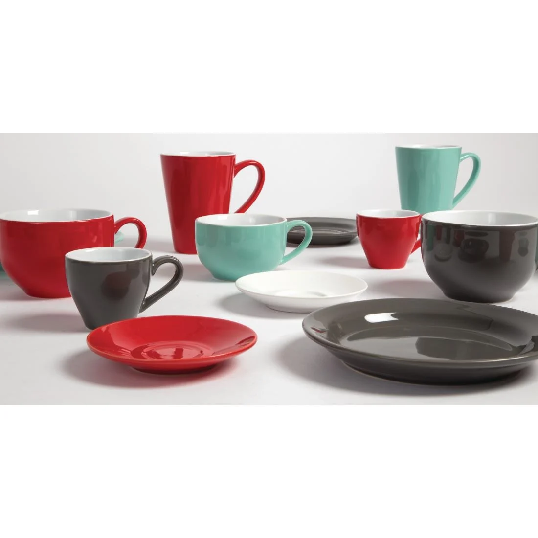 Olympia Cafe Coffee Cups Red 228ml