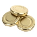 Gold Cap for Mini Milk Bottles