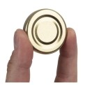 Gold Cap for Mini Milk Bottles