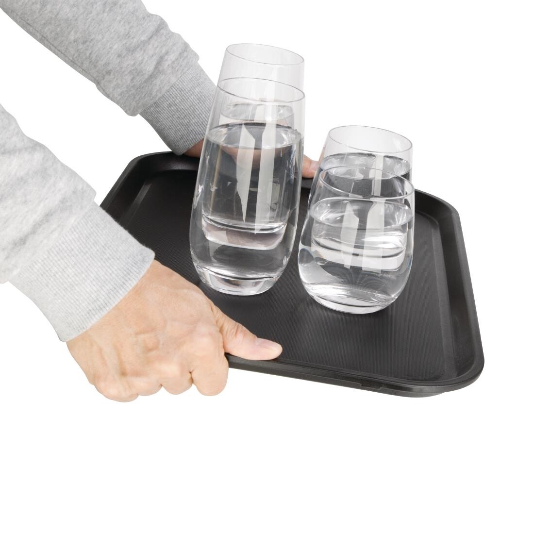 Kristallon Non slip Tray Black 12 x 16 in