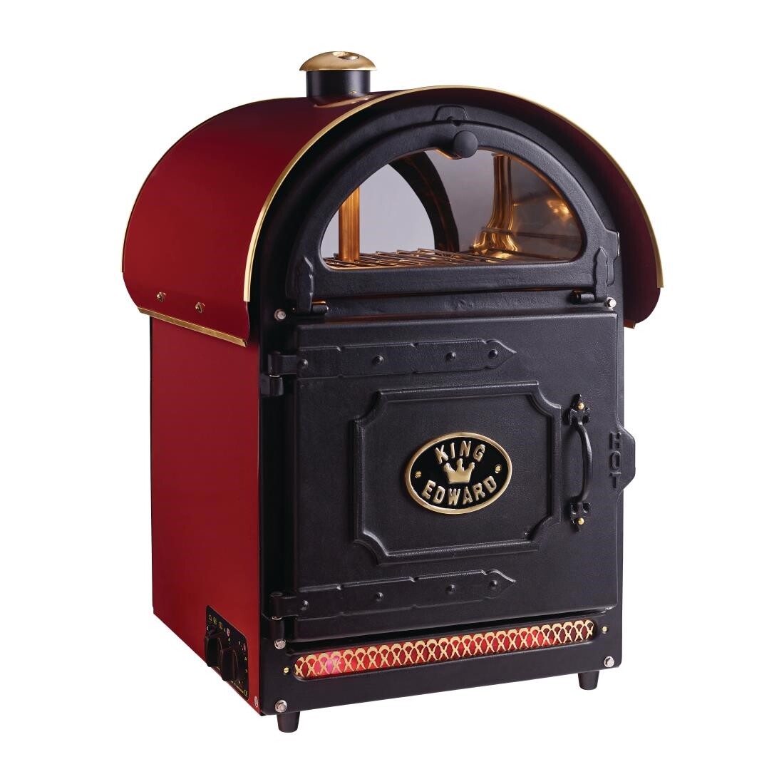 King Edward Large Potato Baker Claret PB2FV/CLA