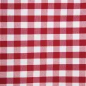Comfort Gingham Tablecloths Red and White - Image 4