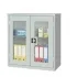 Mesh-Fronted Stock Control Cupboard Grey